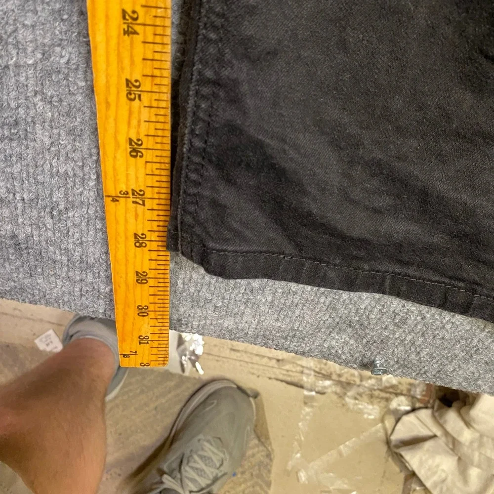 Levis 541 Athletic Taper Jeans Mens 48x30 Black Denim Pants 18757-0105‎